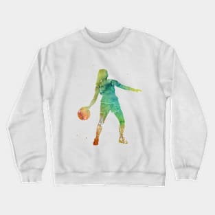 Basketball girl Crewneck Sweatshirt